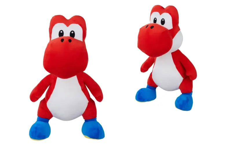 Super Mario - Yoshi Rouge - Peluche 50cm