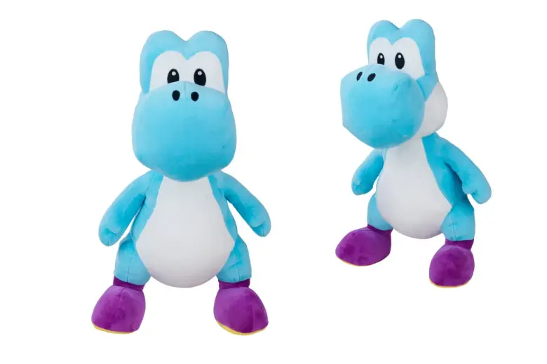 Super Mario - Yoshi Bleu - Peluche 50cm