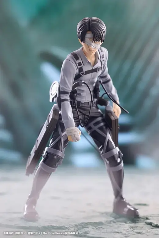 L'ATTAQUE DES TITANS - Levi Ackerman - Statuette Oshi Works 19.5cm
