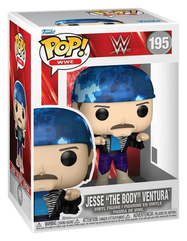 Funko Pop! WWE n°195 Jesse « The Body » Ventura 9 cm