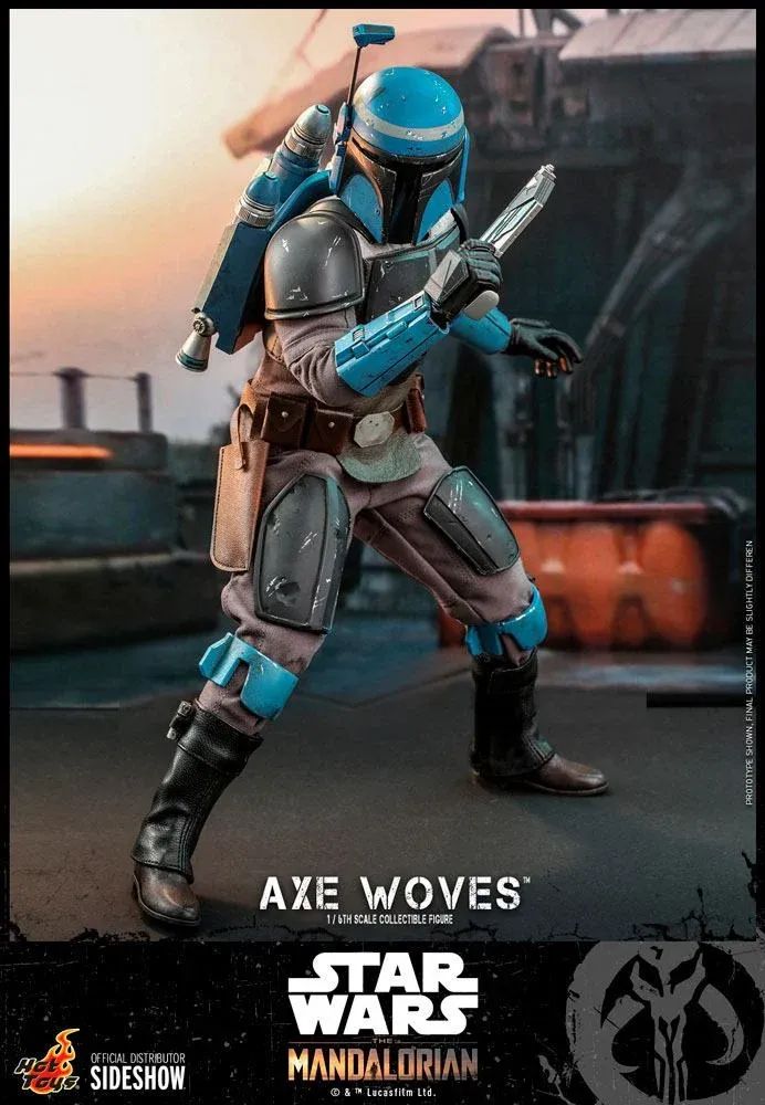 The Mandalorian axe woves, vue 2