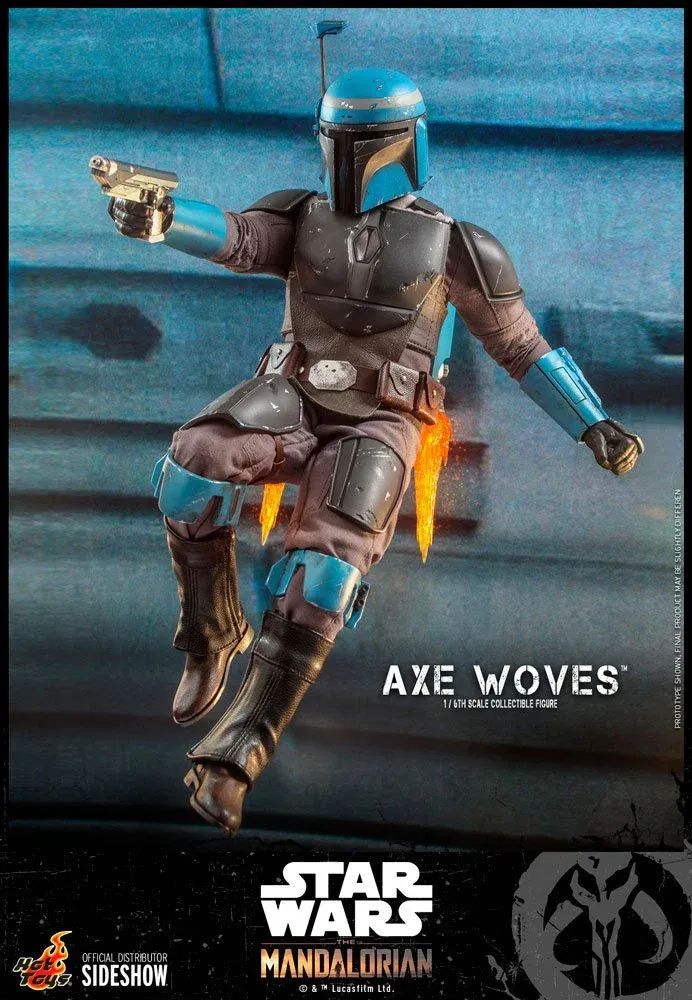 The Mandalorian axe woves, vue 4