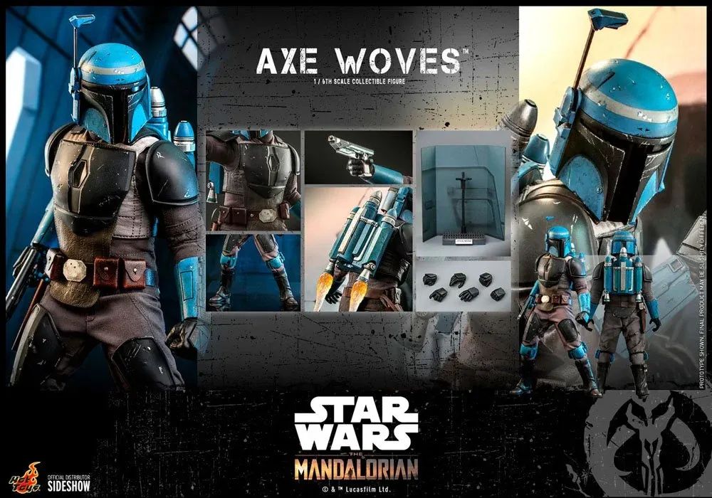 The Mandalorian axe woves, vue 6
