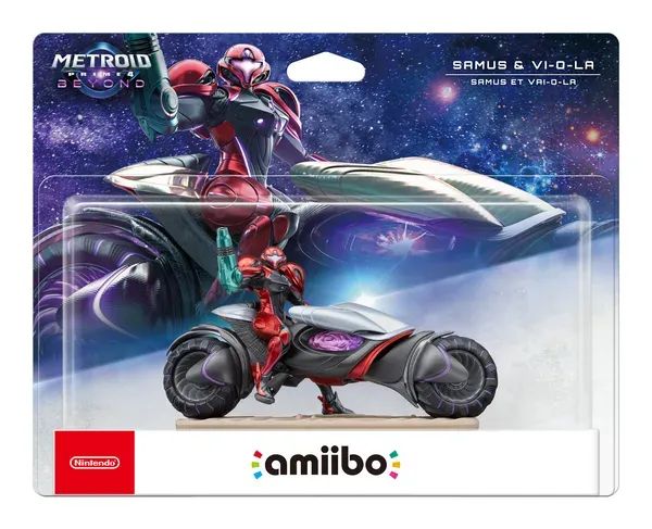 Amiibo Samus et VAI-O-LA — Switch, vue 2
