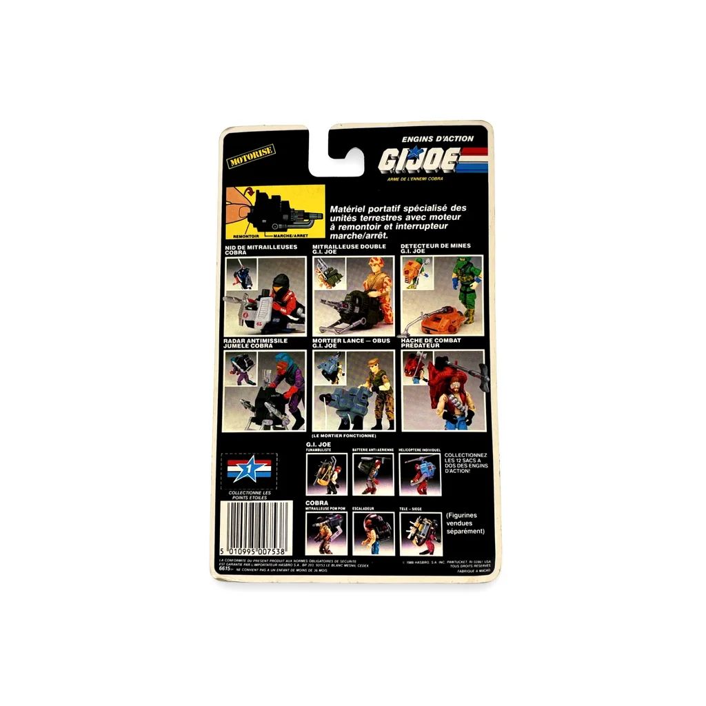 G.I. Joe Radar antimissible jumele cobra, vue 2